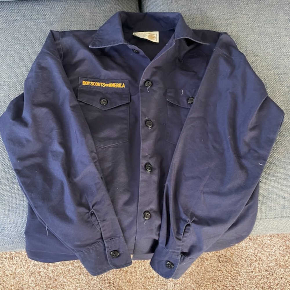 Boy / Cub Scout Long Sleeve Button Down Shirt